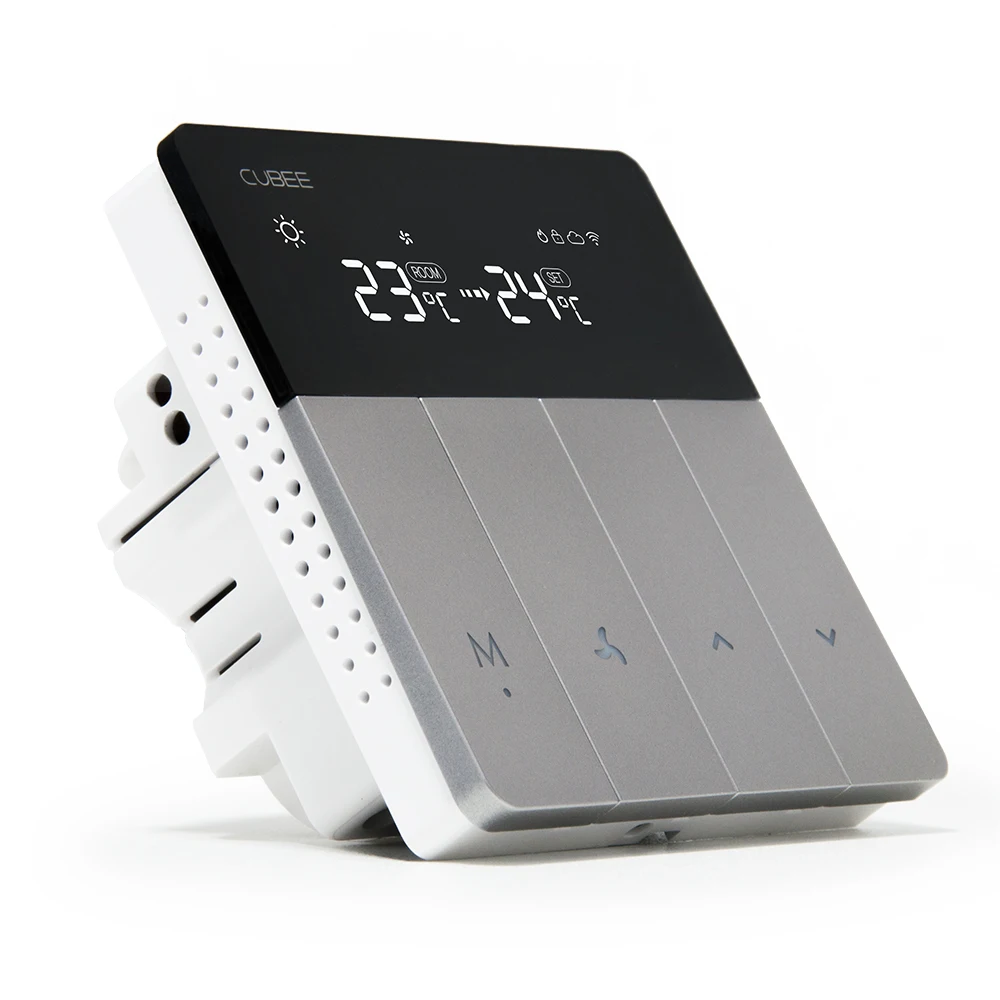 Piano Keys Smart WIFI Thermostat for FCU Air Conditioning