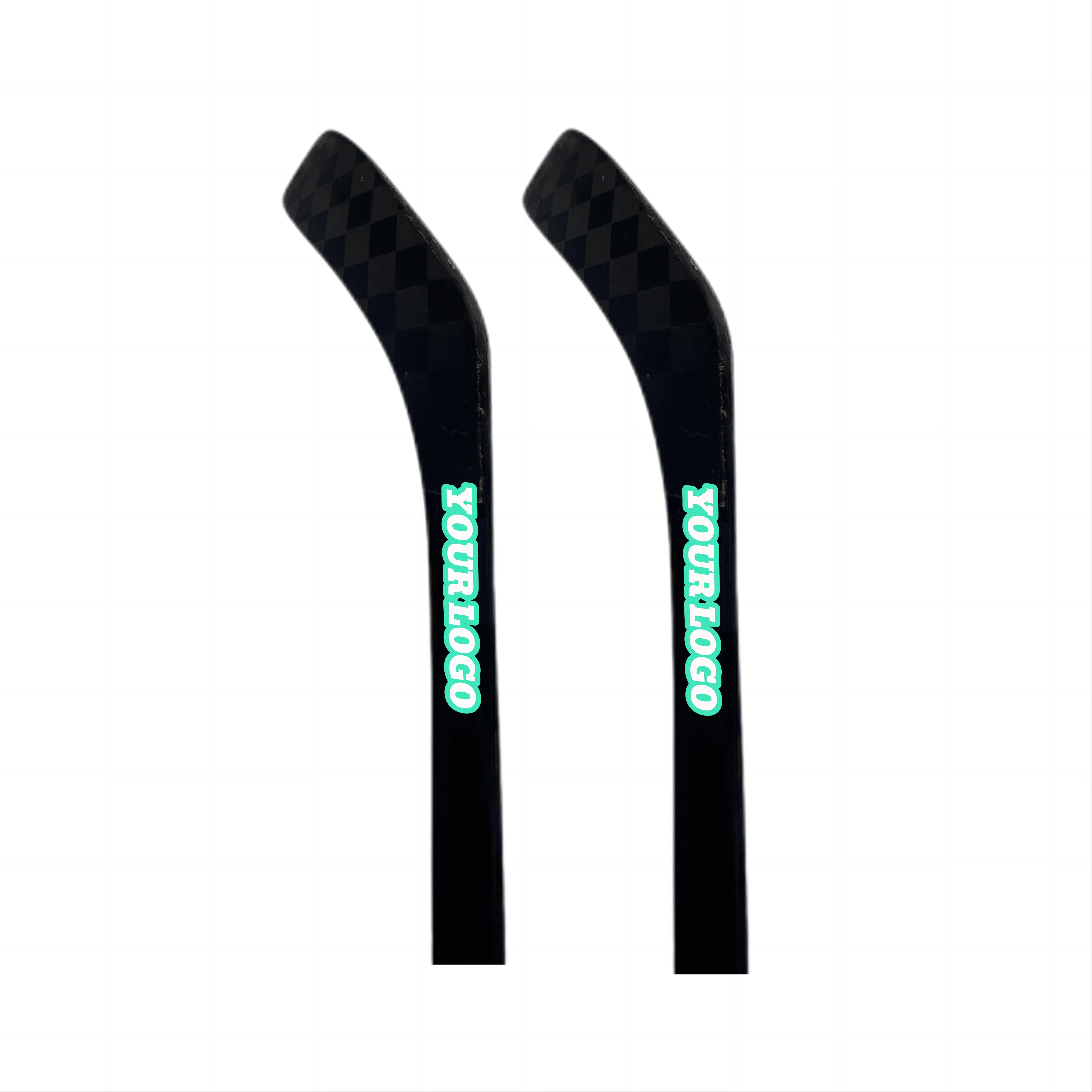 2024 JINGNENG New top mini  model 100% carbon fiber Ice Hockey Sticks from professional China factory