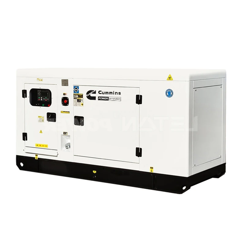 LETON power Cummins diesel generator 25kva 30kva 40kva 50kva 1/3 phase optional water cooled type generator set