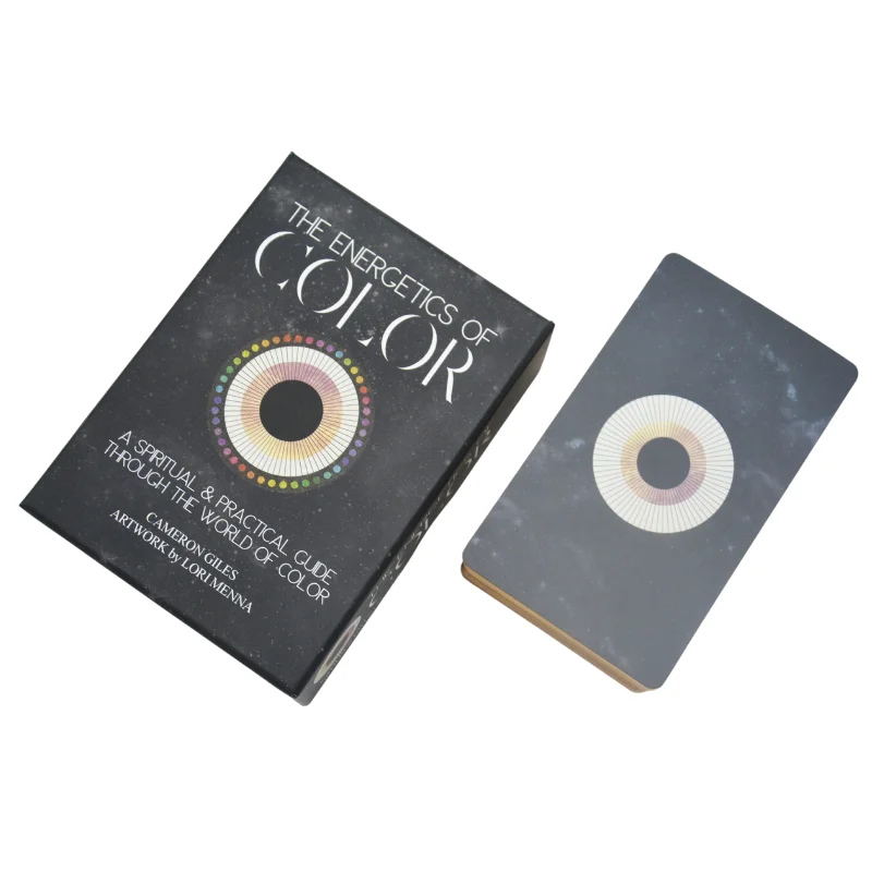 YHD  Affirmation Different Types Gold Oracle Deck Foil Colorful Paper Printing Holographic Tarot Cards With Gold  Edges