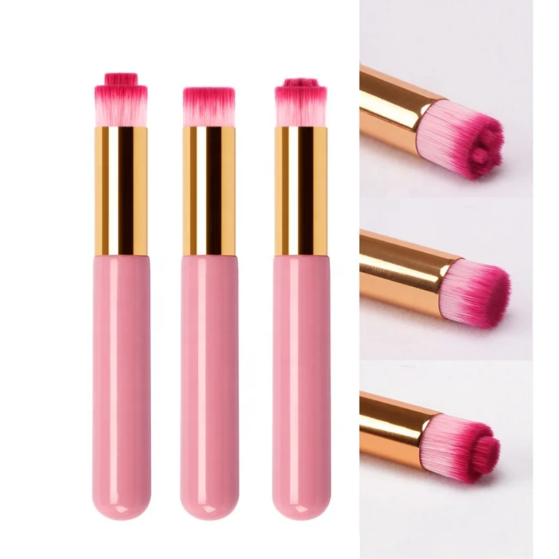 In Stock 30ml 50ml Frosted Foam Soap Dispenser Bottle PET Empty Plastic Foam Pump Bottle with Brush