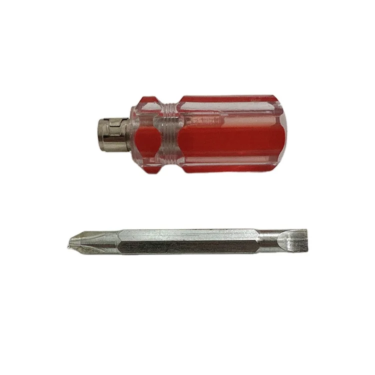 Mini Portable Screwdriver 2 in 1 Anti Slip Handle Screwdriver