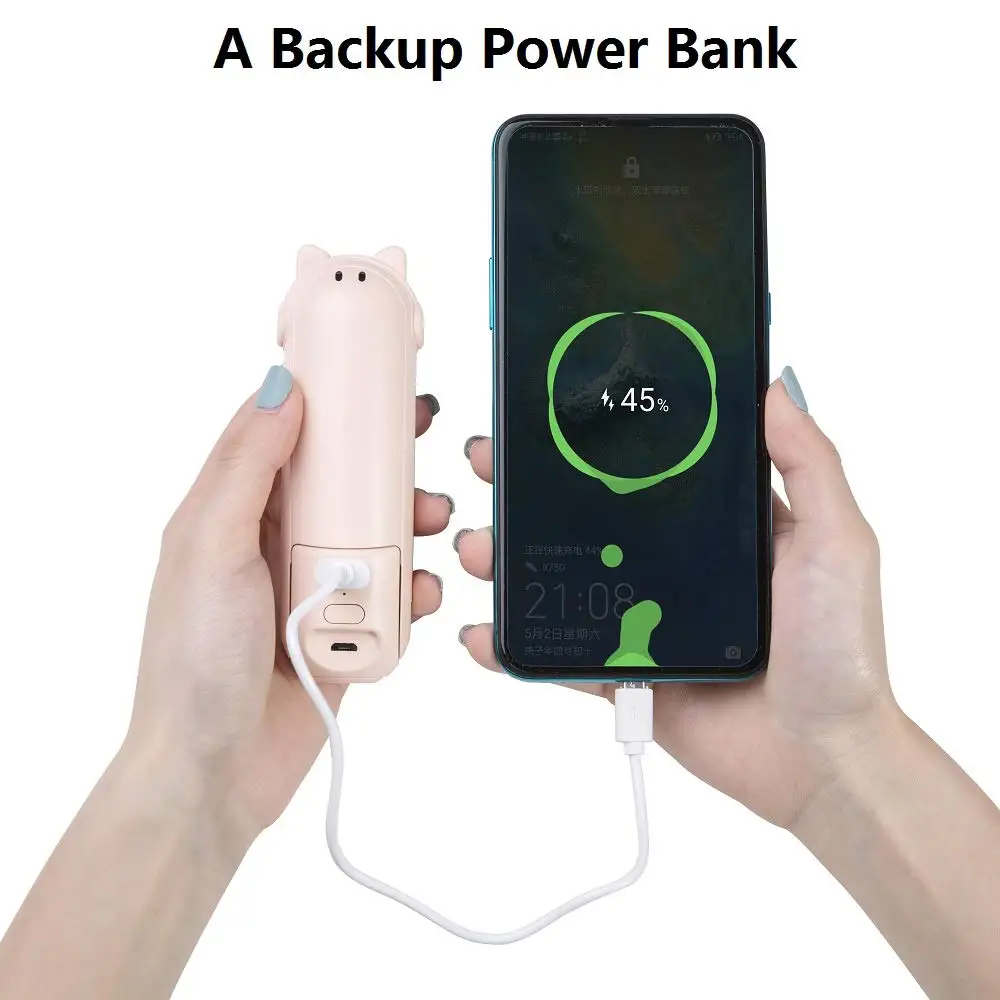 Best Price 5 in1 Handheld Portable Mini Fan Portable Mini USB Cooling Fan for Indoor and Outdoor