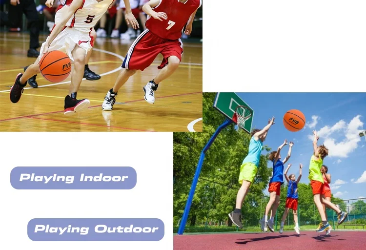 OEM dropshipping smile face PU basketball ball size 7