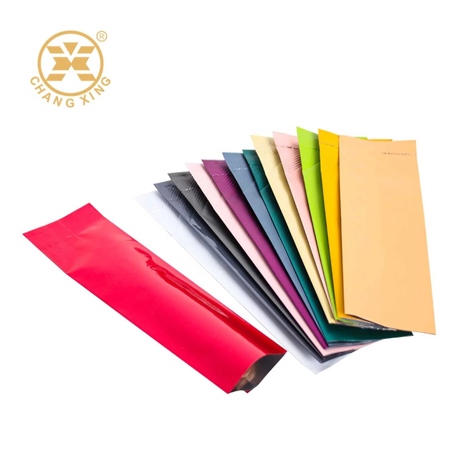 Custom High Quality Medicine Small Zipper Sachet Three Side Seal Flat Bag Packaging