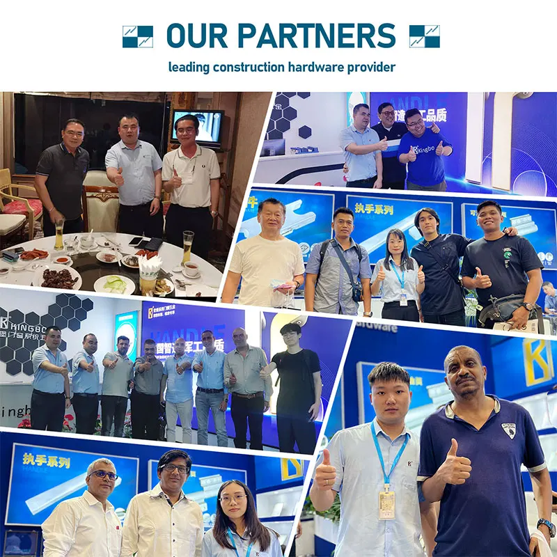 Glass Door Lock with Cylinder SUS304 Double Side Handle Sliding Frameless Bathroom Apposite Office Swing Tempered Set Fittings