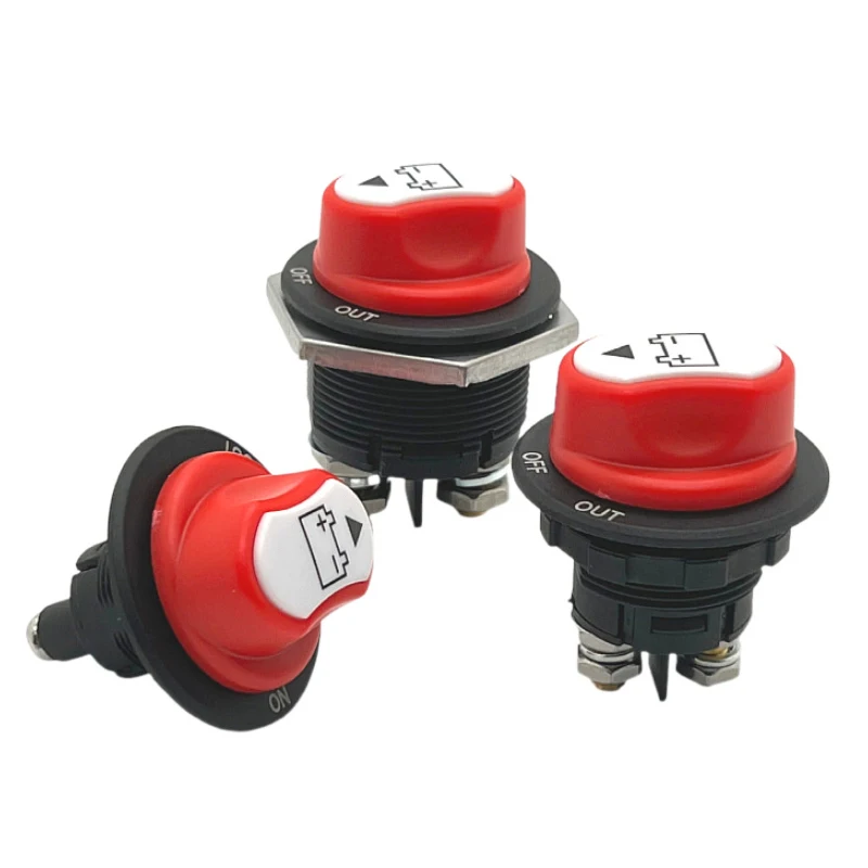50A 100A 200A Small Battery Isolator Selector Switch for Boat for Boats Marines Cars Vehicles RV