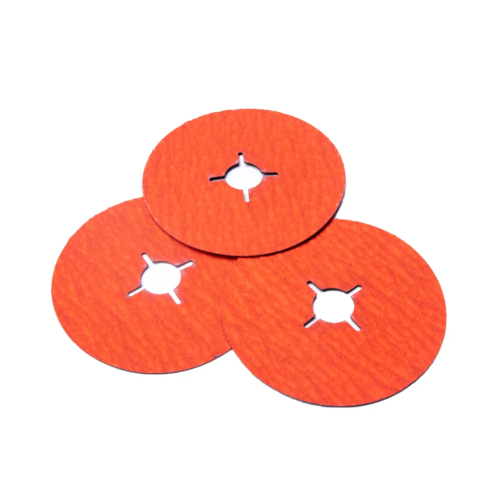 Круглый диск из оксида алюминия с абразивным волокном центральное отверстие промышленные шлифовальные инструменты песочный для древесины