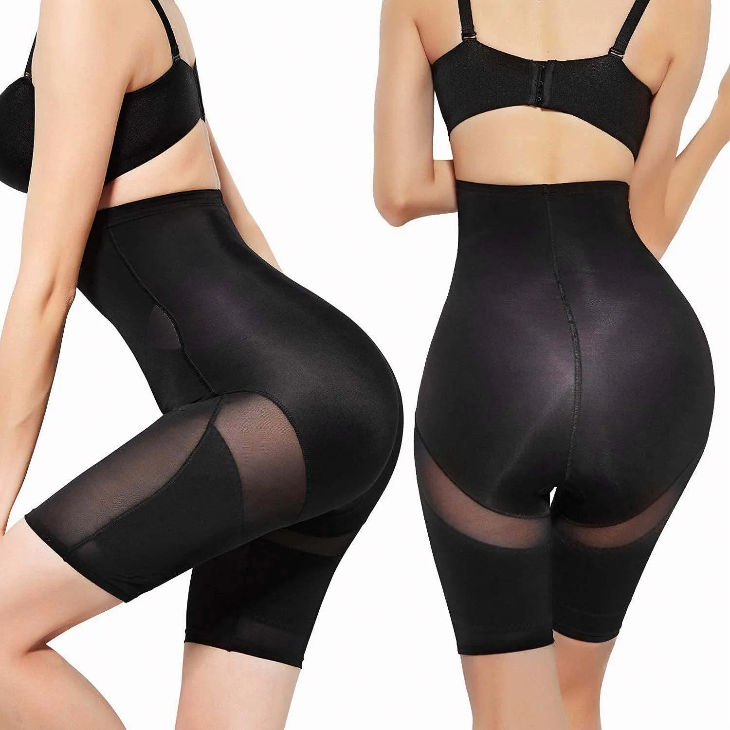 plus size tummy control shapewear panties invisible body shapers panties high waist butt lifting flat belly sheath S 5XL