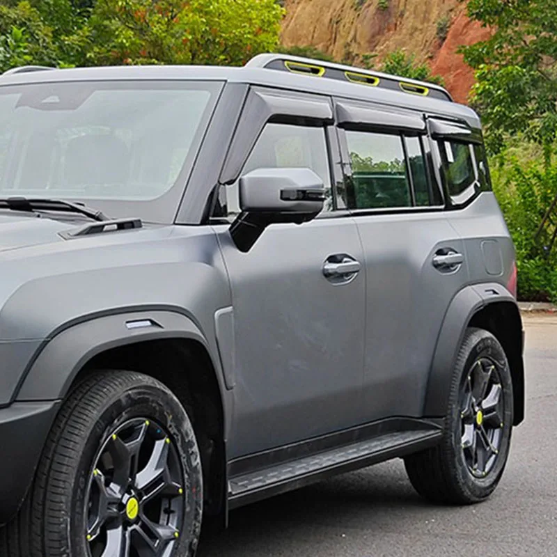 car Exterior parts 4pcs Weather shields wind deflectors for jetour t2