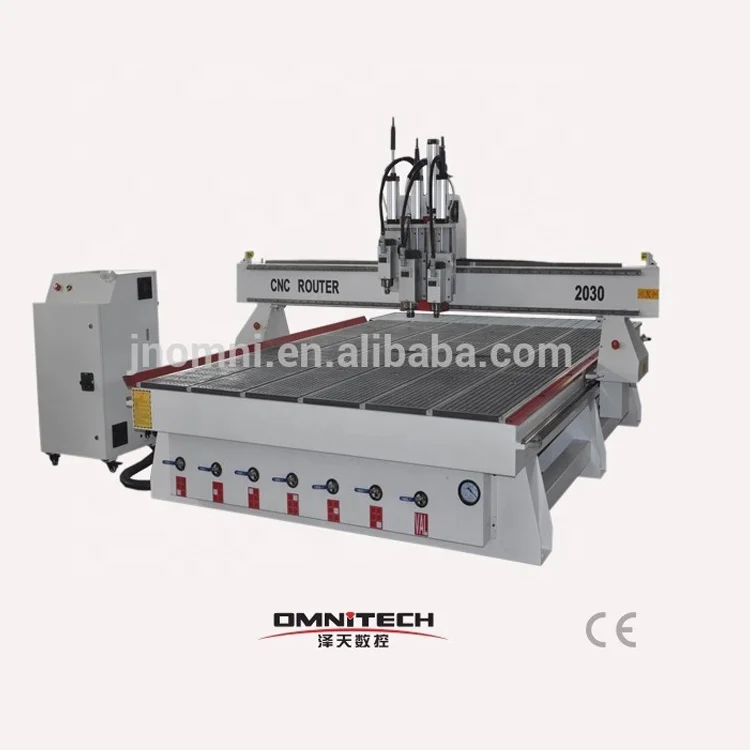 Hot Sale Cheap Large Wood Double Head Multi Spindle Wood Carving Machine