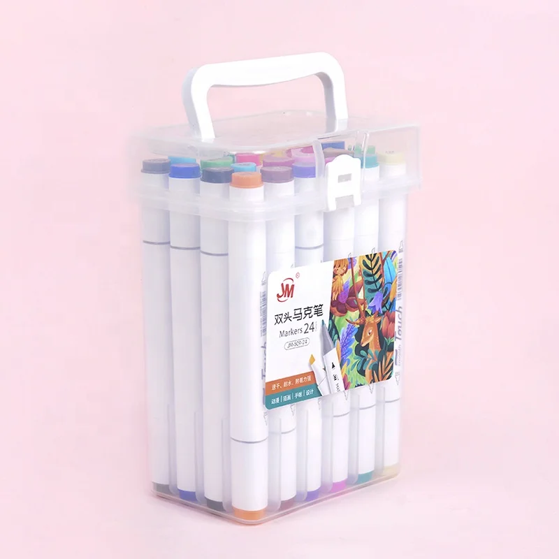 Детский DIY двойной наконечник 2 в 1, подключенный нетоксичный заводской маркер, маркер для пастельных красок