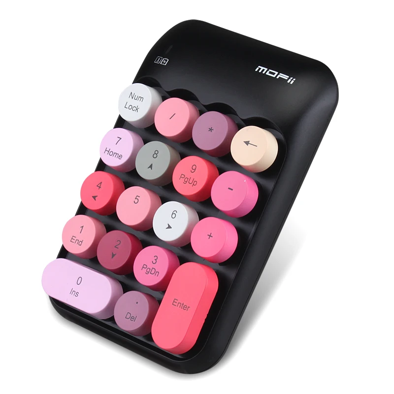 Sk-637ag Ce Certification 2.4g Number Pad Wireless 18 Keys Multi-function Wireless Mini Numeric Keypad