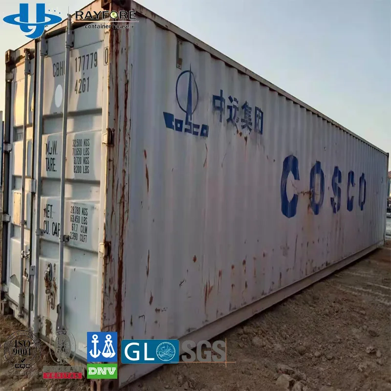 40 ft used HC second hand container in Qingdao