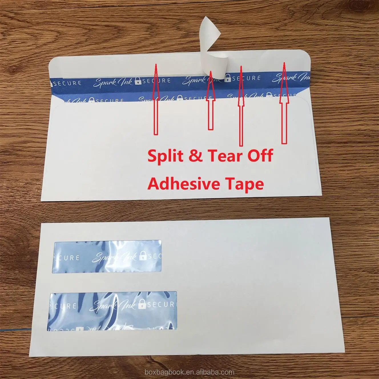 RTS Western Postage Mailer Envelope Office Receipt Letter Kraft White Paper Self Seal Security Pocket Window Shipping Envelopes