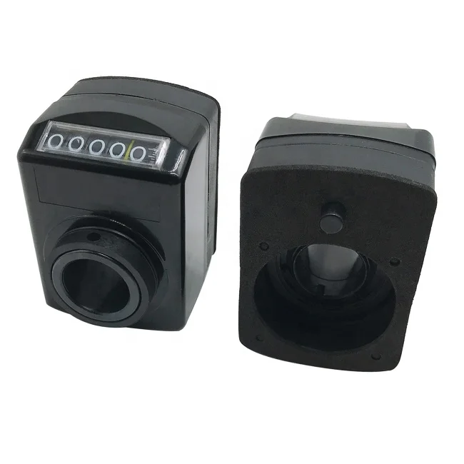 Black Digital Position Indicator Mechanical 20mm Bore Counter 0912-2.0mm