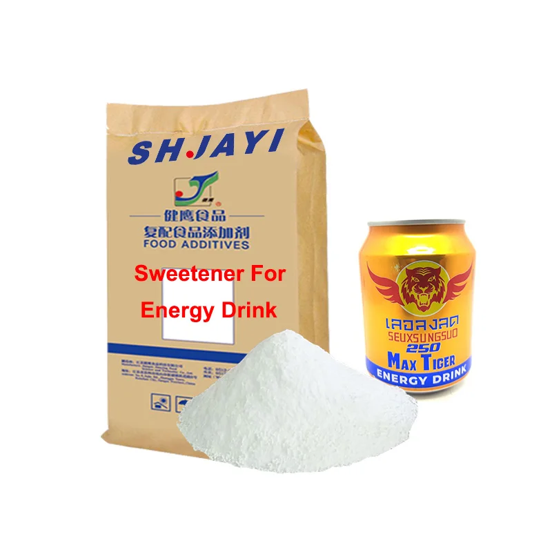 100 Times Food Sweetener Sodium Cyclamate Powder E952 Cyclamate Supplier For Max Tiger Flavor Energy Drinks Beverage Formula