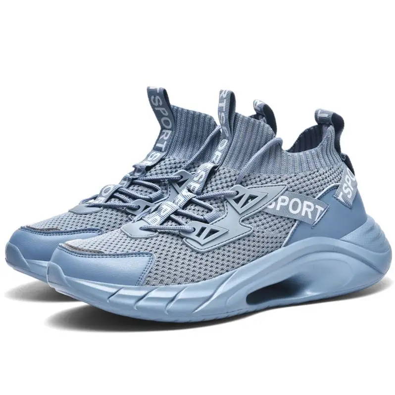 Mens Fashion Sport Shoes Boys Running Sneaker Zaptilla Para Hombre De Moda Big Size