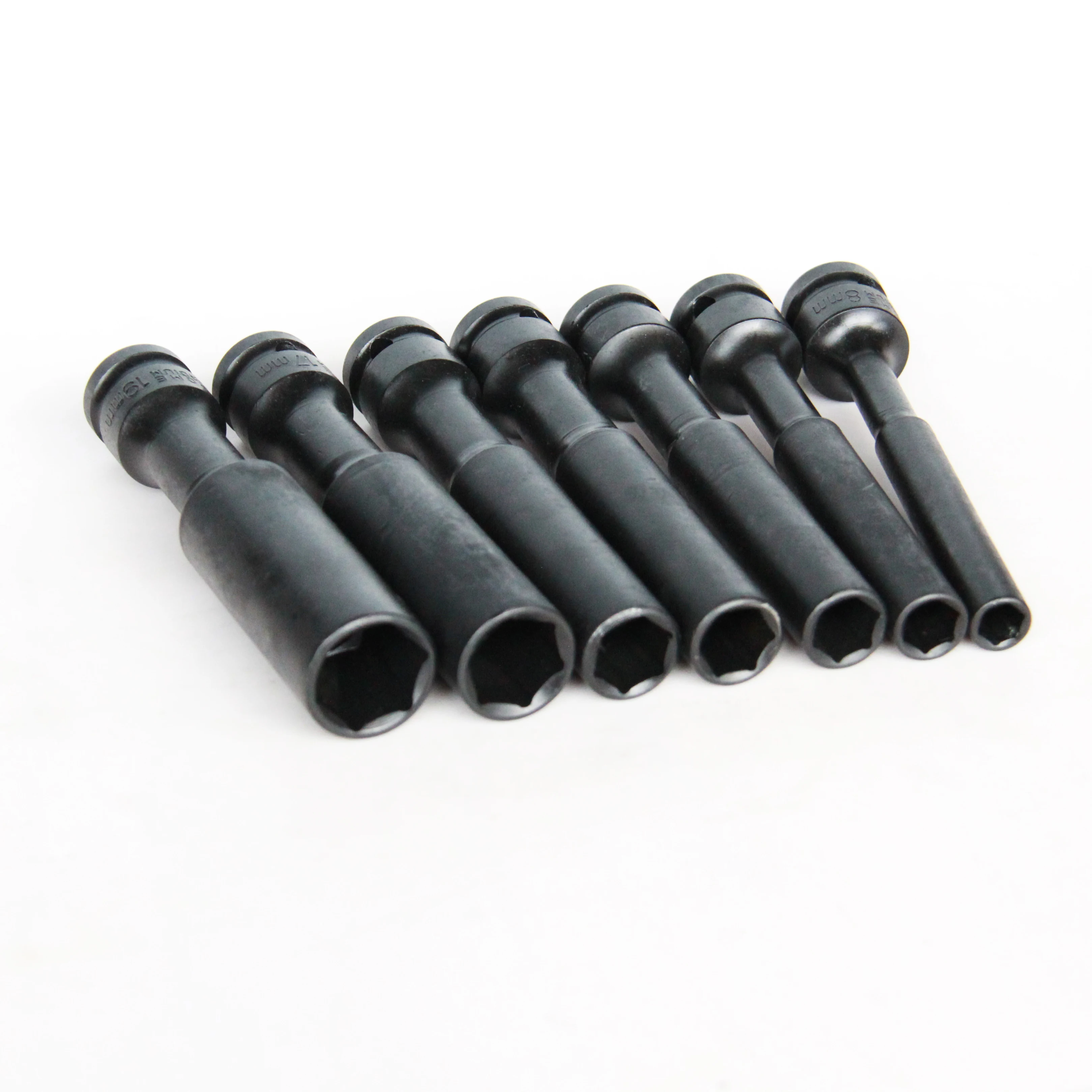 Factory Sell 8mm to 19mm Socket Set Tool Kit Nut Driver For Car Repair