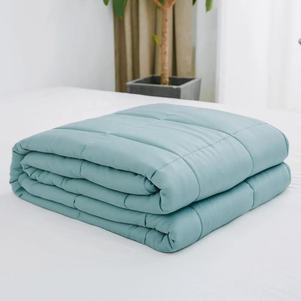 Summer Bamboo Fabric Cooling Autism Price Blankets Manufacturer Weighted Blanket