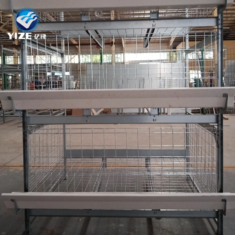 
Brand new big capacity ladder type 3 tiers 120 birds chicken layer cage battery hot dipped galvanized cage 