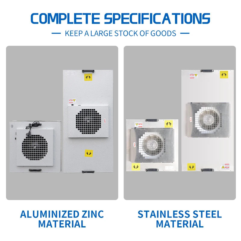 Laminar Flow Hood Fan Filter Unit 1175*575*320 With H13 Hepa Filter FFU