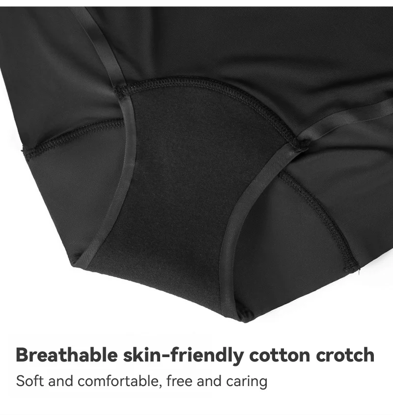 Calzones Menstruales Bragas 4 Layer Organic Cotton Leakproof Menstrual Period Panties Underwear Culotte Menstruelle