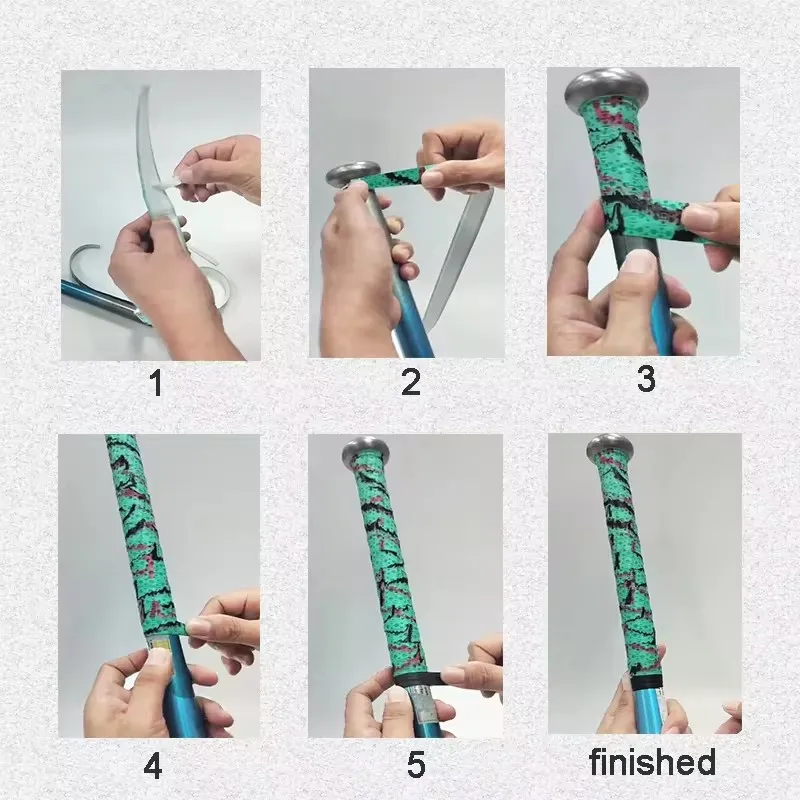 Sweat Absorption High Quality Printing Tennis Racket Grip Tape Baseball Paddle Overgrip