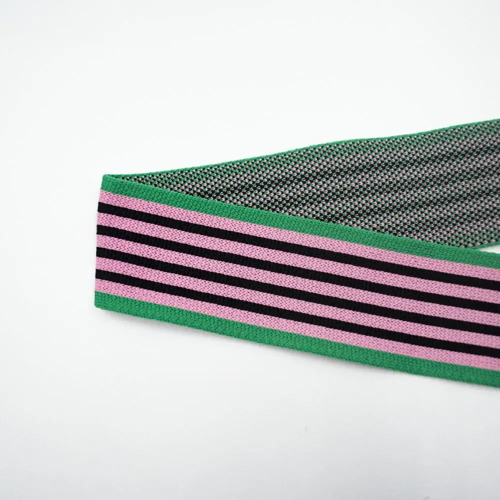 Custom  Recycled 100% Polyester Grosgrain Satin Ribbon For Garments