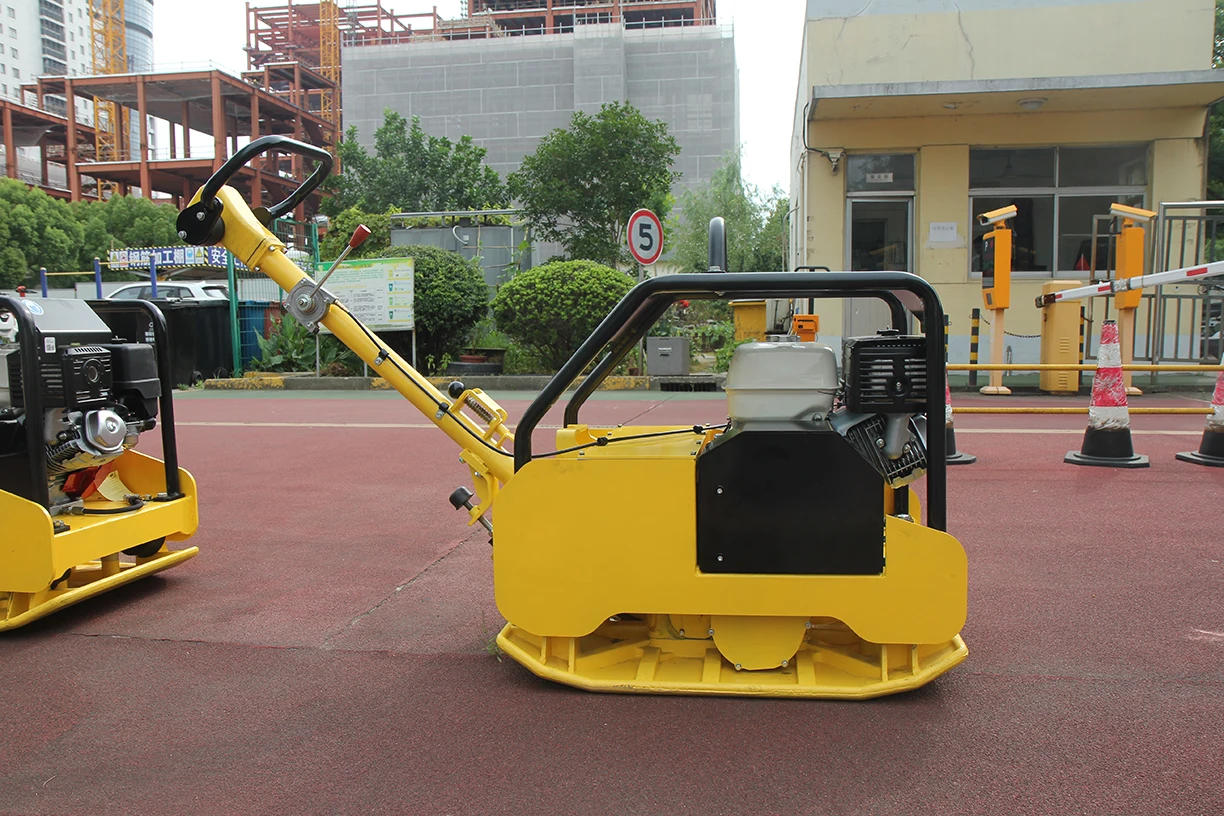 DUR-500  Gasoline GX390 Engine Hand Held Hydraulic Vibratory Plate Compactor for Compact Machines