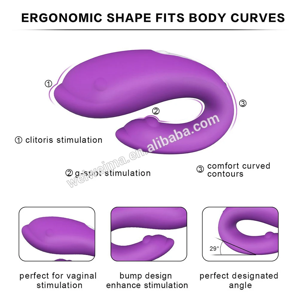 Factory Cheap Price Rechargeable Waterproof Couples Vibrator Sex Toy for Couple