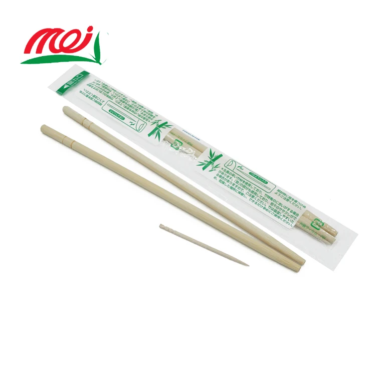 
Bulk Waribashi Disposable Bamboo Sushi Round Chopstick Set With Logo For Sale 
