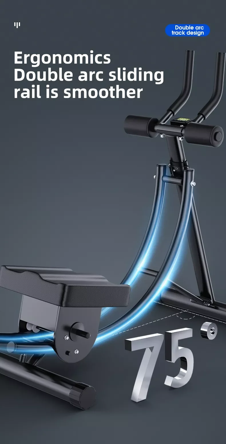 AB Coaster Body building Volume Rolling Abdominal Machine equipment