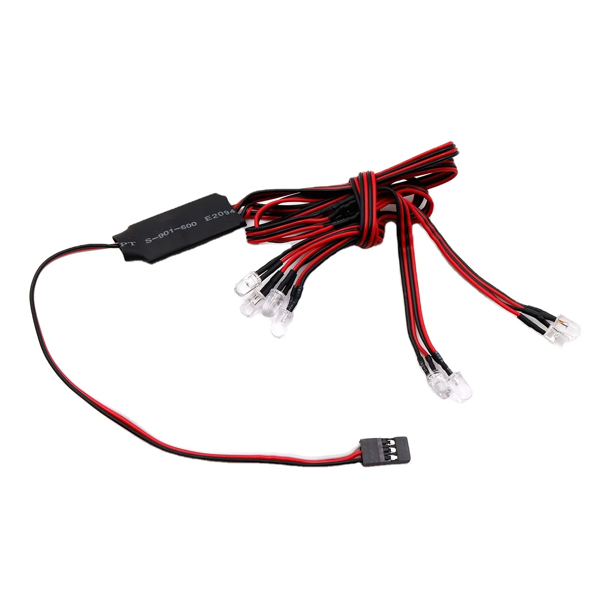 
 4LED 3-й свет в комплекте система ламп радиоуправляемые автомобили грузовики Белая светодиодная фара для 1/10 1/8 автомобилей  