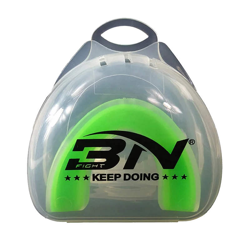 BN Discount Wholesale Customized Logo Mouth Guard Boxing  for Karate Taekwondo MMA  Muay Thai Sparring Mouth Guard