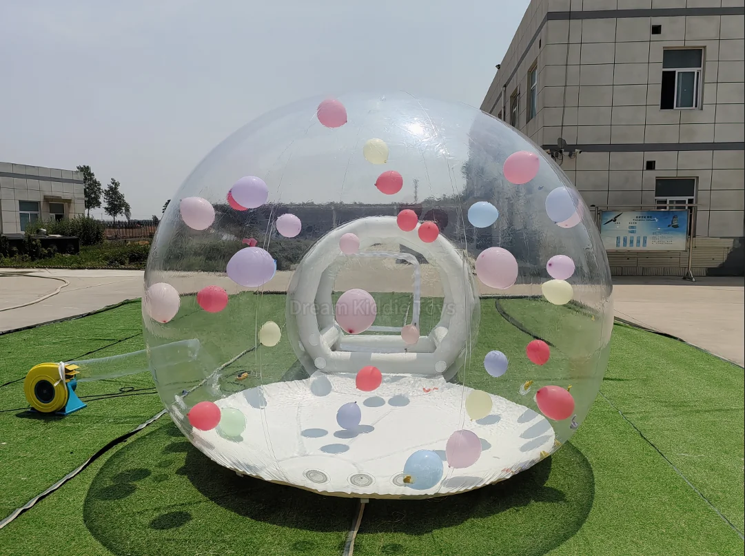 Popular commercial baseless inflatable bubble tents are perfect for outdoor picnics and excursions