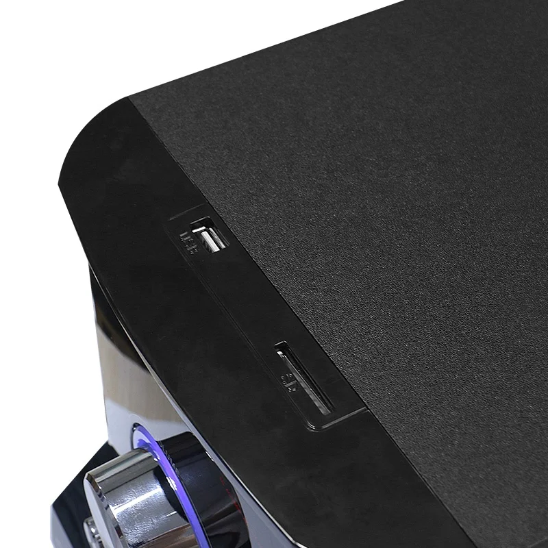 RHM высококачественный 2,1 супер басовый динамик с диско-подсветкой