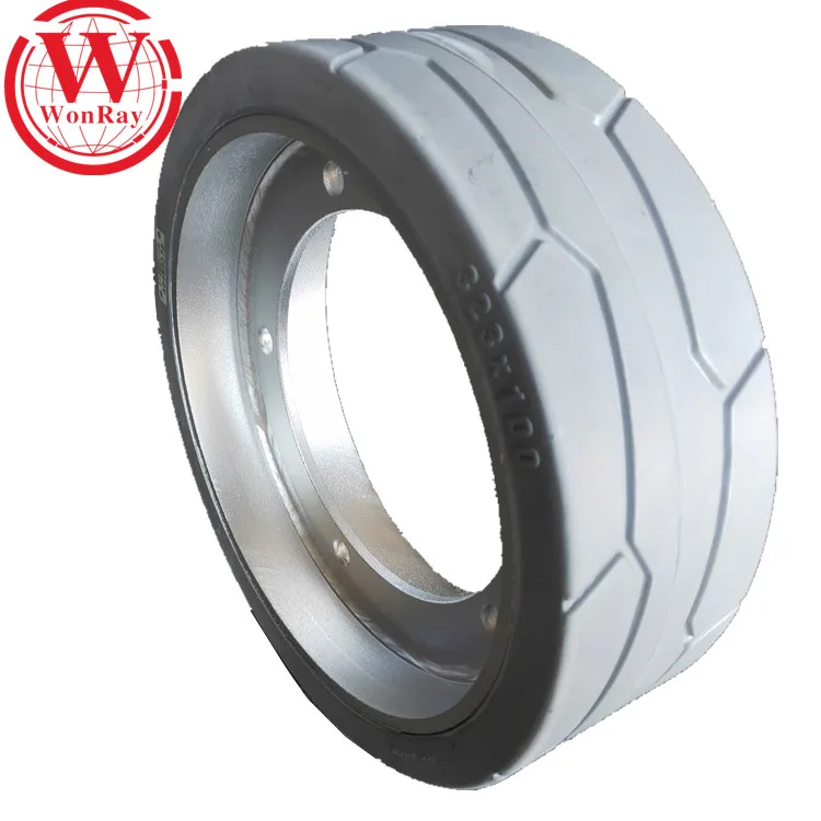 High Quality JLG Rubber Wheels 2915012 323x100 Scissor Lift Tires