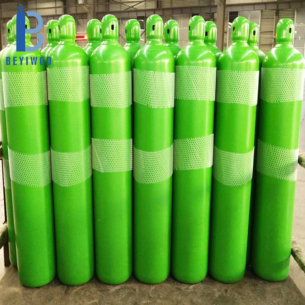 Factory OEM BEYIWOD brand wholesale CE Approval 200Bar seamless steel CO2 Bottle Argon Gas Cylinder O2 cylinder