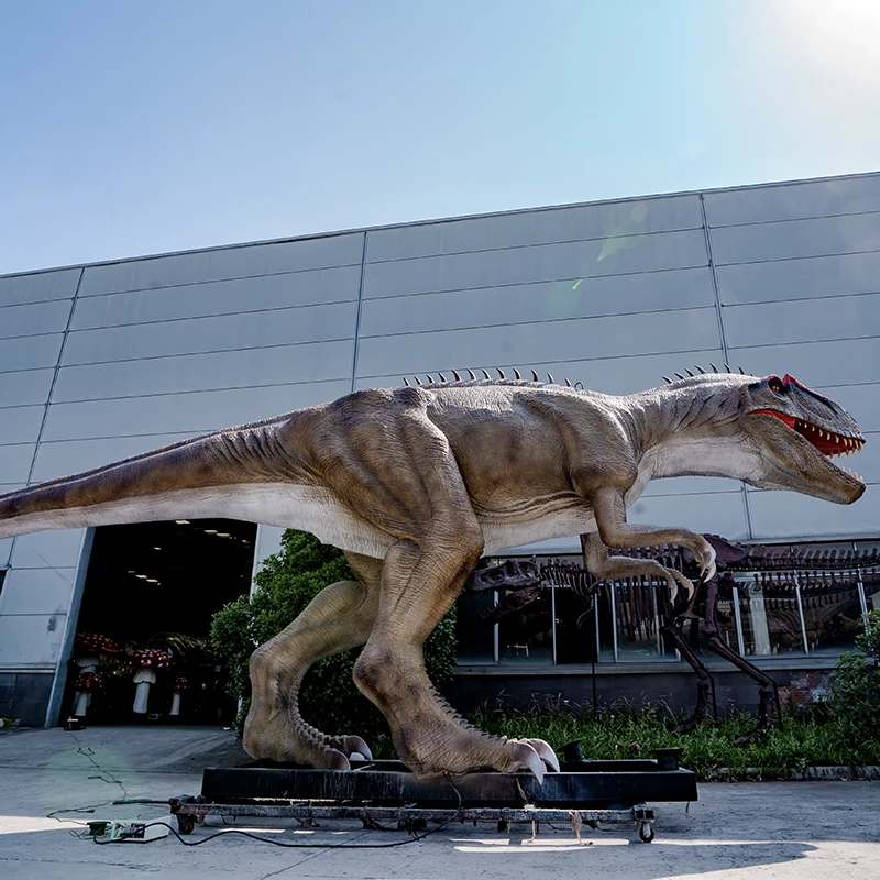 Zigong Animatronic Dinosaur  Factory Large Life Size Dinosaurio supplier For Jussic Theme Park Dino