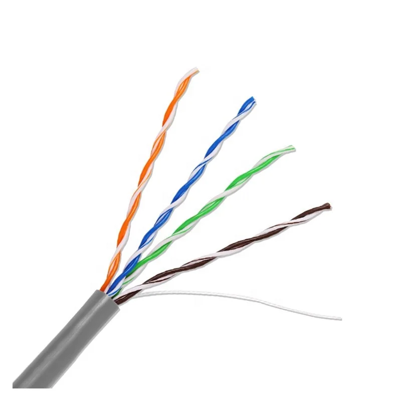 High quality Factory Price cable UTP 4 pairs Cat 5 305M/Roll for network Cable lan