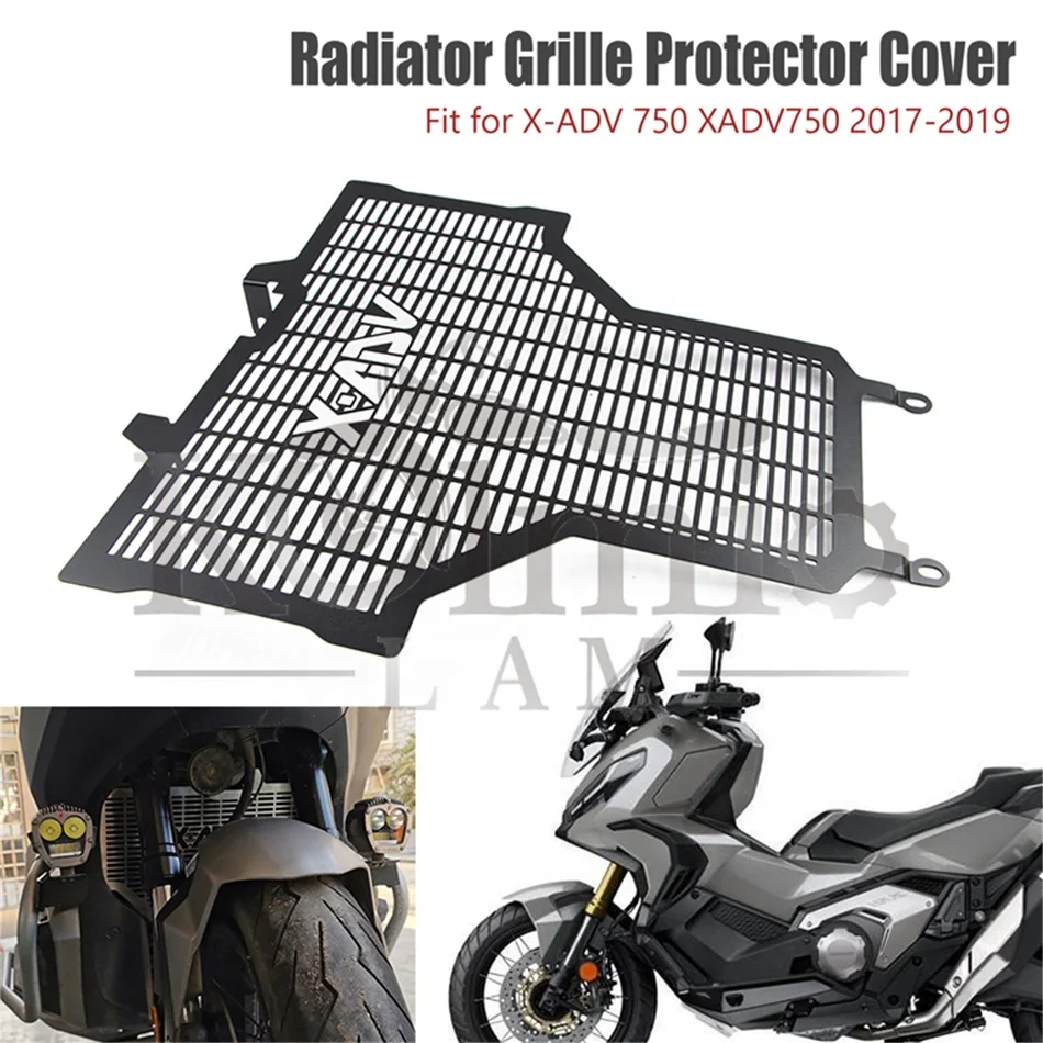Подходит для X-ADV750 XADV 750 XADV750 X-ADV 2017 2018 2019 2020 радиатор мотоцикла решетка Защитная Крышка Гриль защиты