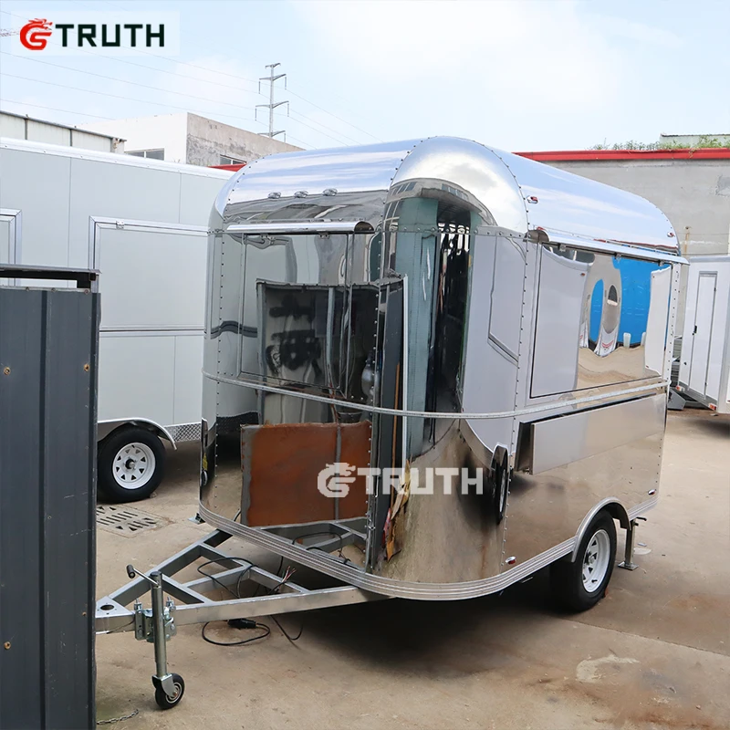 Доступный на заказ буксировочный прицеп для пиццы Airstream заводская