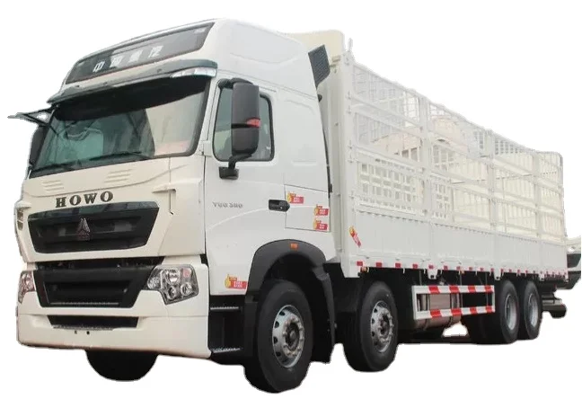 Sinotruk HOWO EURO2 Cargo Van Truck 10 Wheels A7 Lorry Goods Transport Truck