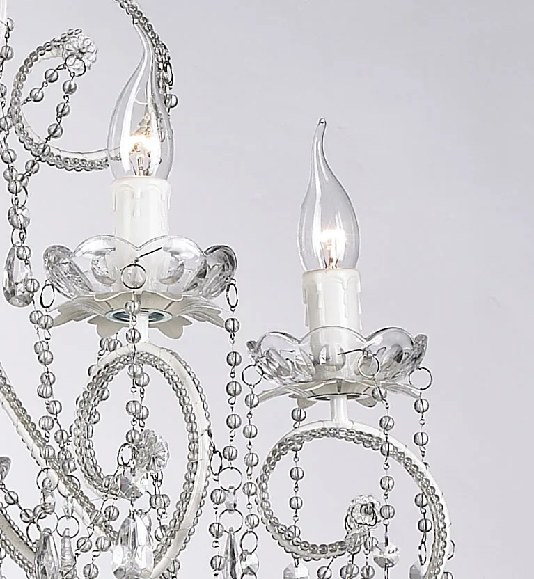 Большие роскошные подвесные светильники для спальни Свадебный декор Хрустальная люстра