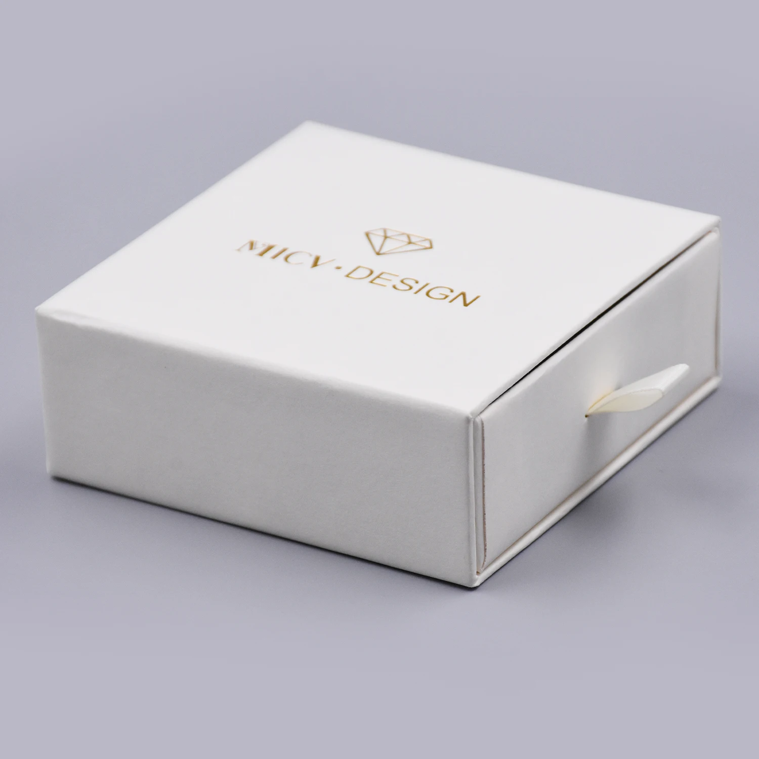 Fashion Drawer Paper Box Small Gift Craft Gift Ring Necklace Bracelet Cufflinks Jewelry Box Packaging with Custom Logo