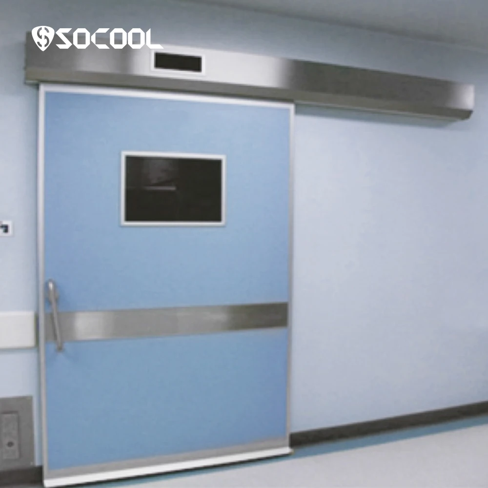 Доказательство Socool автоматическая дверь больницы толкающаяся лаборатория чистая