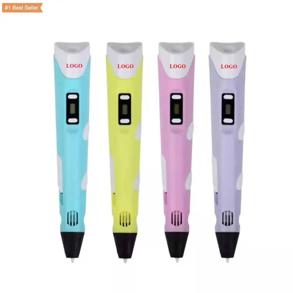 3D Printing Pen With Abs Pla Filament Creative Toy Gift  Screen Diy 3D Printer Pen Drawing For Kids Christmas Birthday 3D Pen