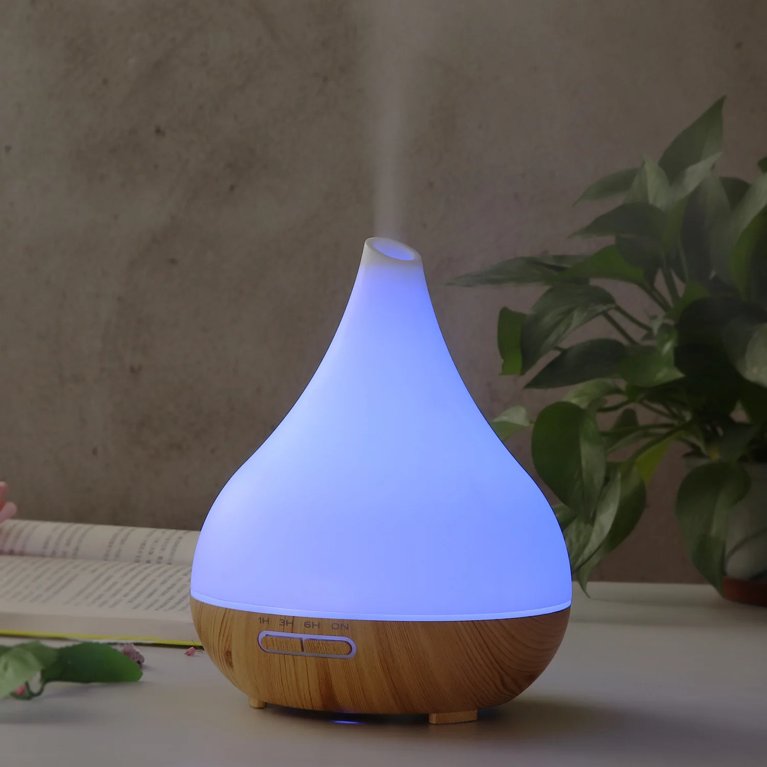Hot Selling Electric Aroma Diffuser 400ml 7 Colors Lights Ultrasonic Essential Oil Diffuser Aromatherapy For Room