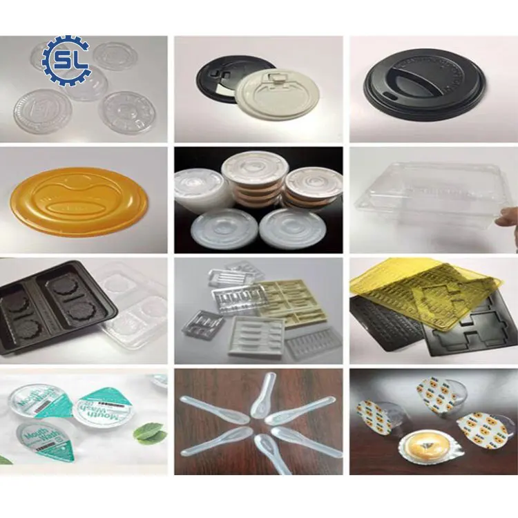 Disposable Plastic Hardware Packaging Box Thermoforming Machine